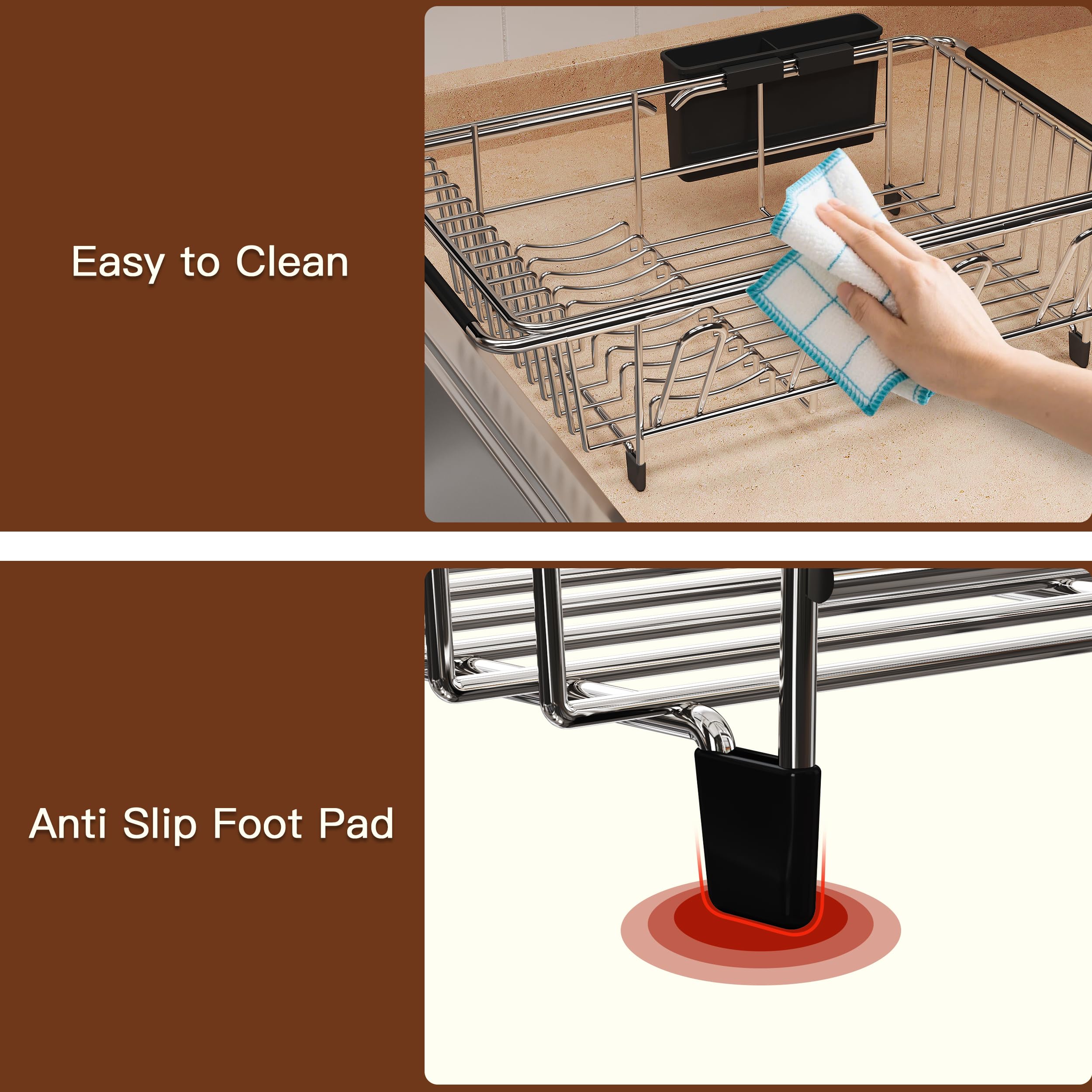 romision easy-clean stainless surface simplifies quick maintenance after use.
