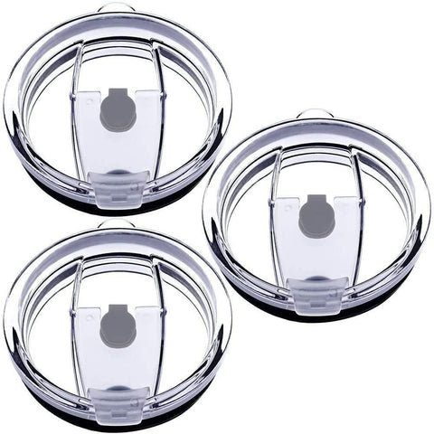 Rommeka 12oz cup lid with flip-top seal for spill-free travel
