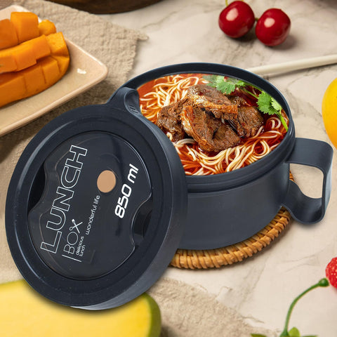 Ronanemon ramen bowl lid with steam vent for splatter-free microwave heating