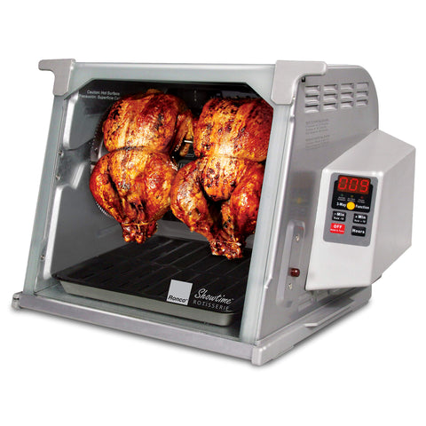 Ronco ST5000PLAT platinum edition front view shows large capacity for big roasts