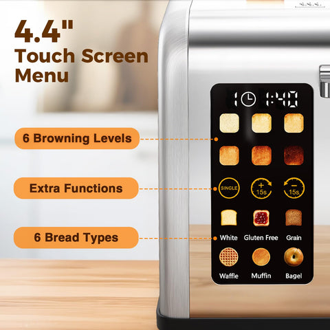 RONGBEST front view emphasizing elegant stainless steel design for a modern kitchen.