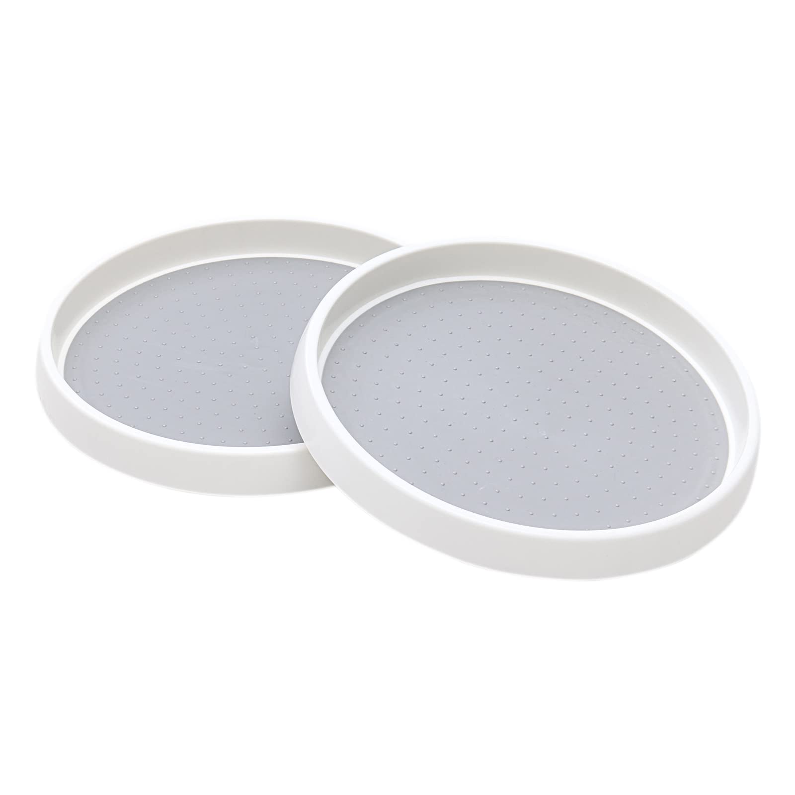 Roninkier pantry Lazy-Susan 10-inch front view for easy cabinet access
