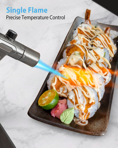 RONXS torch lighter with safety lock and durable materials for everyday use.