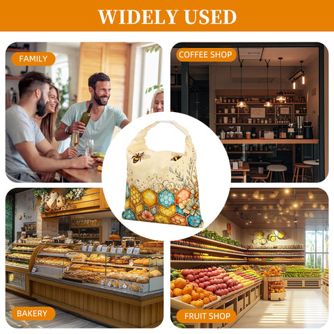 Ronxzas bag ideal for produce storage, extending freshness of fruits and vegetables.