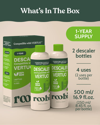 Roobi vegan plant-based citric acid emphasizes eco-friendly, safe cleaning power