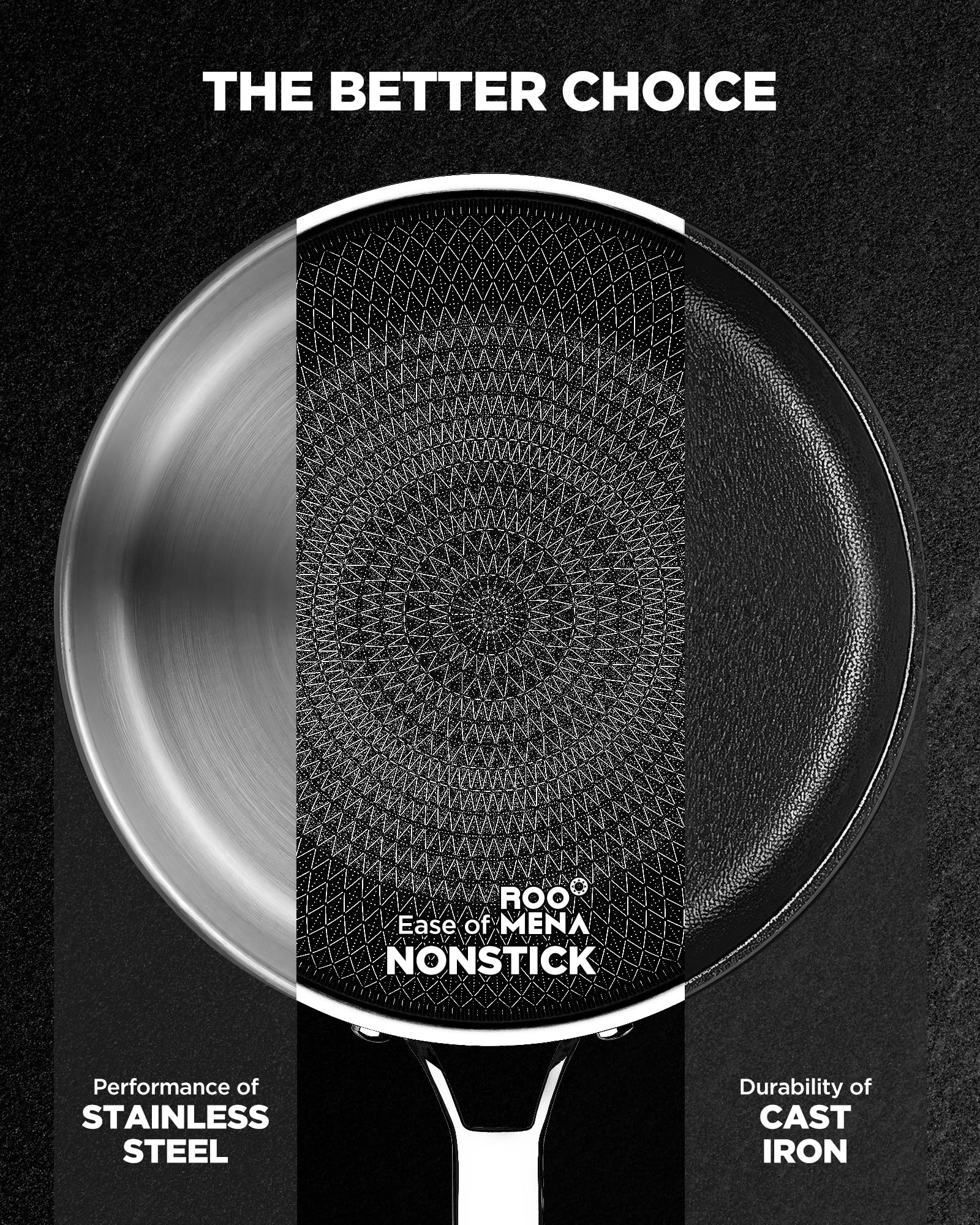 Roomena Saute Pan dishwasher-safe design facilitates quick cleanup