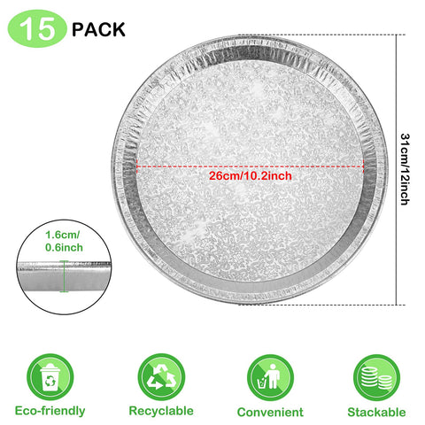 Roponan foil trays with curled rims for stable presentation