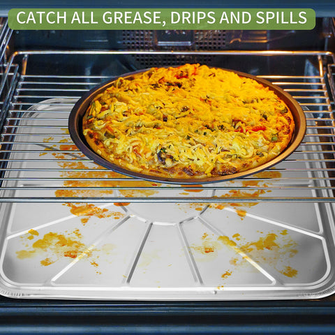 Roponan oven drip-tray liner protects bottom from grease