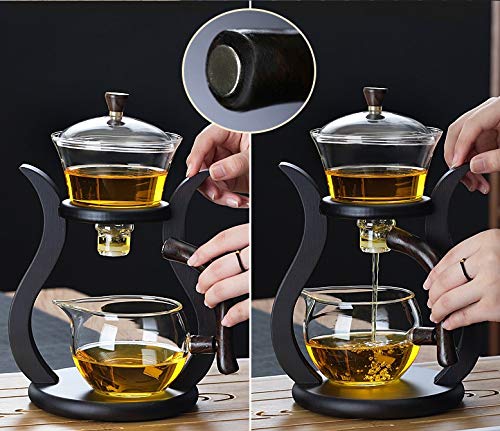 RORA borosilicate glass body provides heat resistance and clear tea visibility