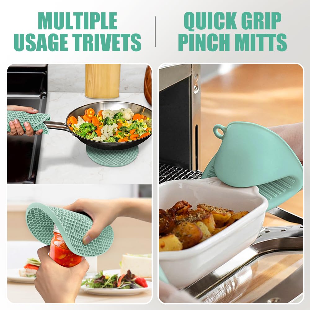 Rorecay mini pinch mitts provide quick grip for small items.