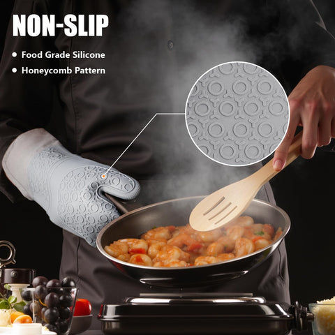 Rorecay silicone set resists steam and liquids for a dry counter