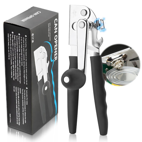 Roryimke commercial can opener with stainless steel build for easy large-can openings.