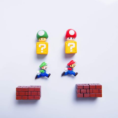 Rosefinch Mario-inspired fridge ornaments for stylish displays