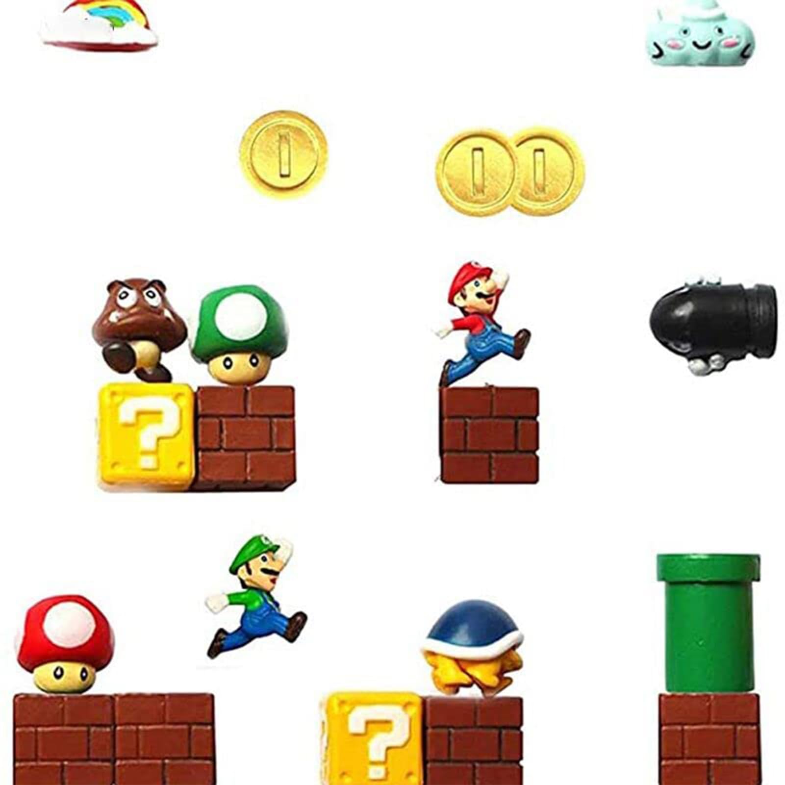 Rosefinch Super Mario fridge magnet figurine brightens the fridge and helps organize notes