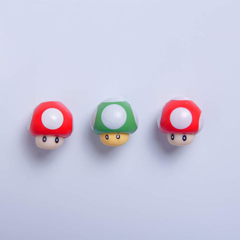 Rosefinch Mario fridge magnets provide playful organization on metal surfaces