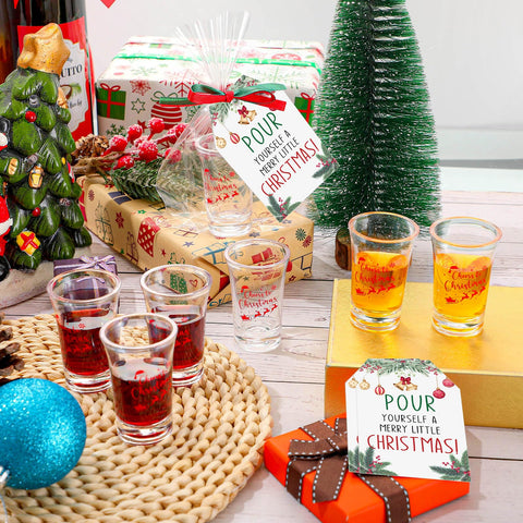 Roshtia red and green ribbons enhance holiday gift presentation and décor