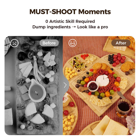 RosiRoli natural bamboo grain close-up highlights rustic elegance for gatherings