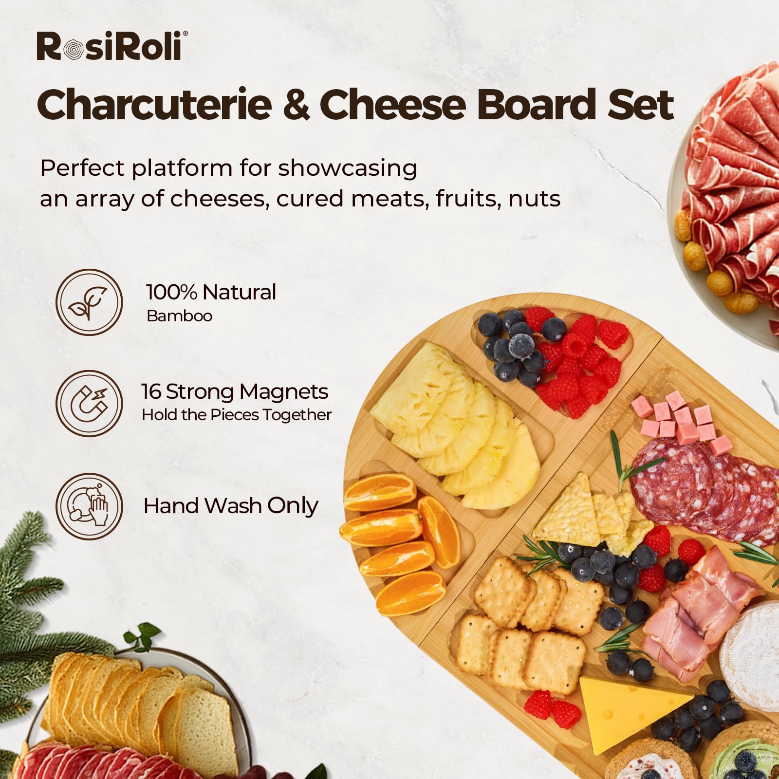 RosiRoli gift-ready packaging suitable for weddings and housewarmings