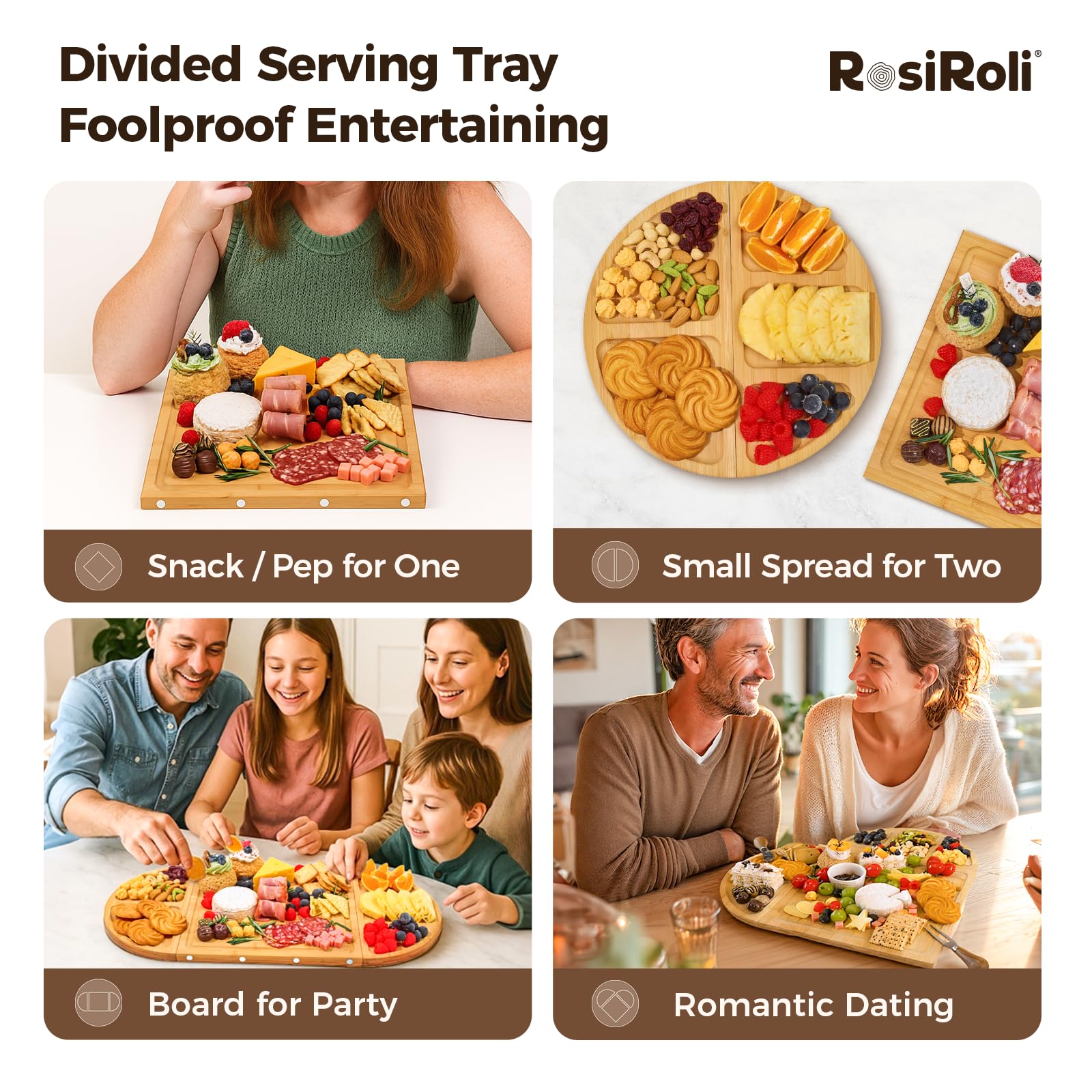 RosiRoli juice groove catches drips to keep counters tidy