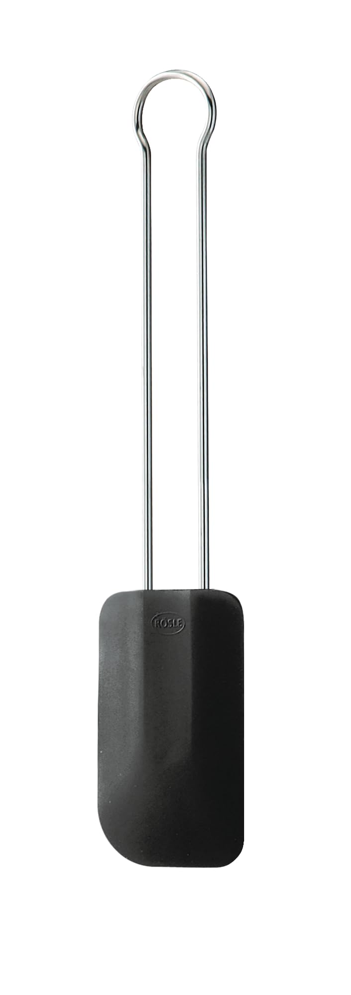 Rösle 12436 spatula with soft and hard silicone for delicate mixing.