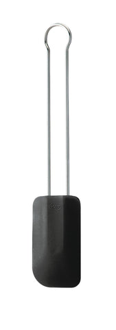 Rösle 12436 spatula with soft and hard silicone for delicate mixing.