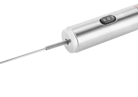Tempered drive shaft boosts durability during frothing tasks
