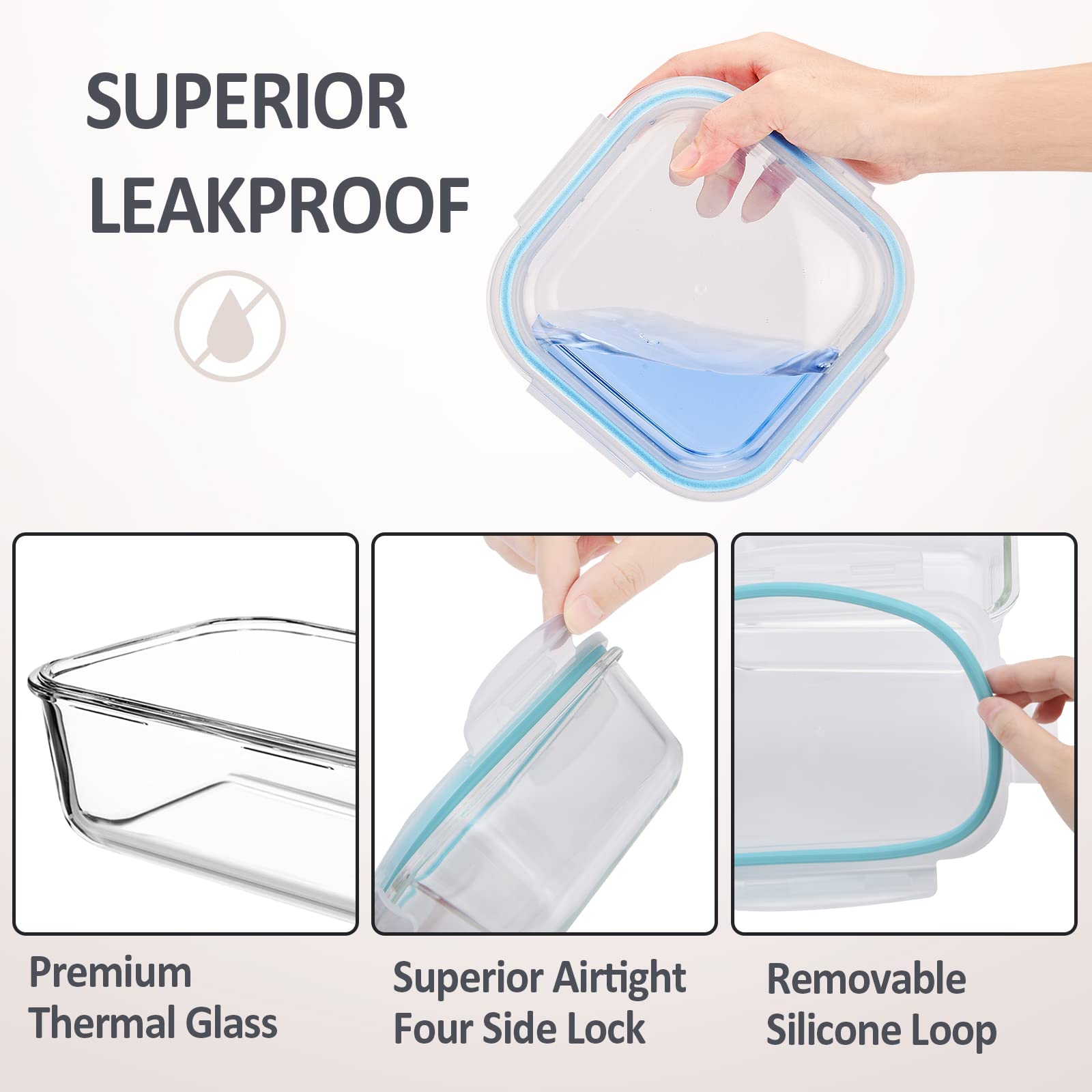 ROSOS borosilicate glass is durable and dishwasher safe for easy cleanup