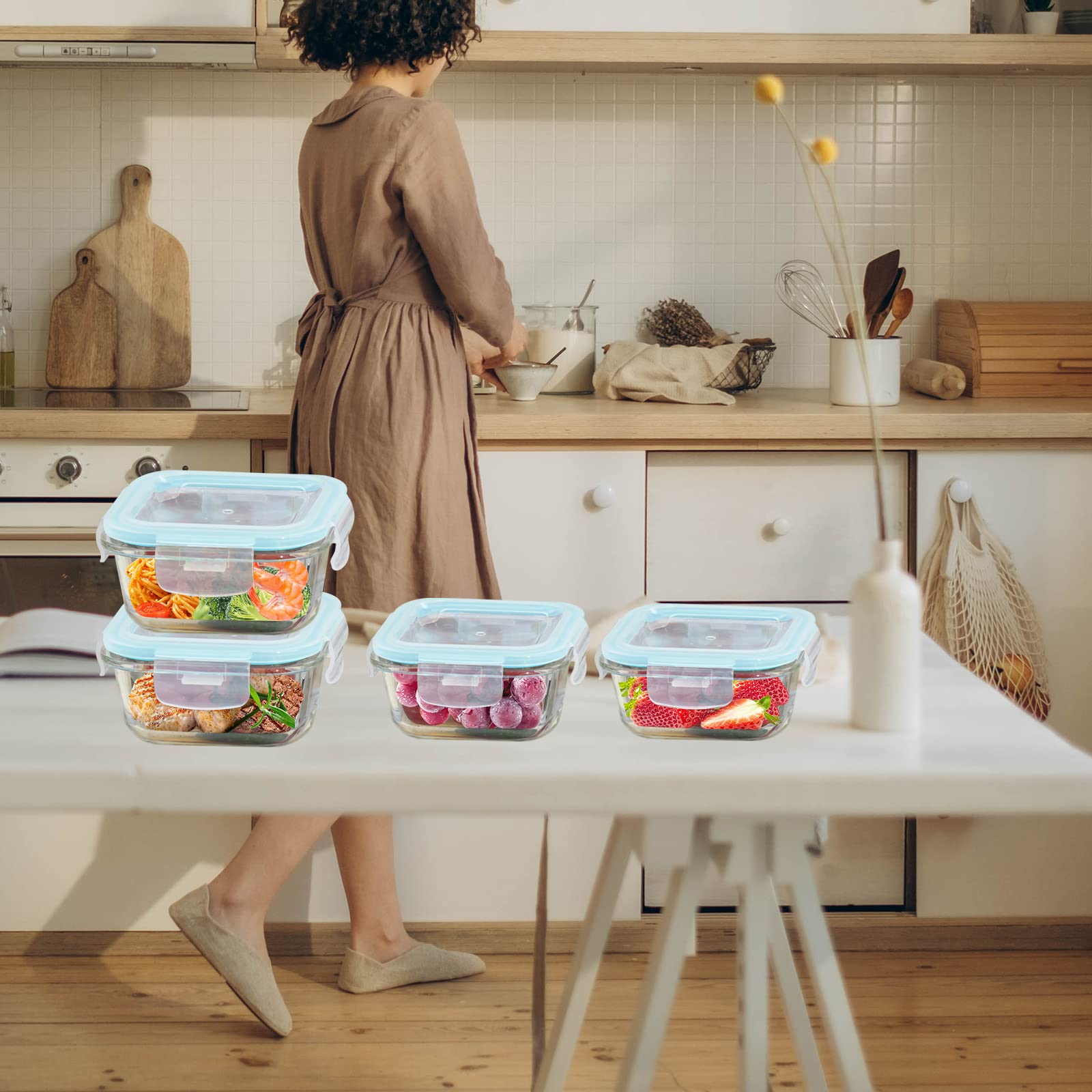 ROSOS easy-to-clean lid with removable silicone loop simplifies maintenance