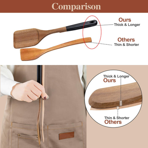 ROSOS corner spoon designed to reach tight corners and edges.