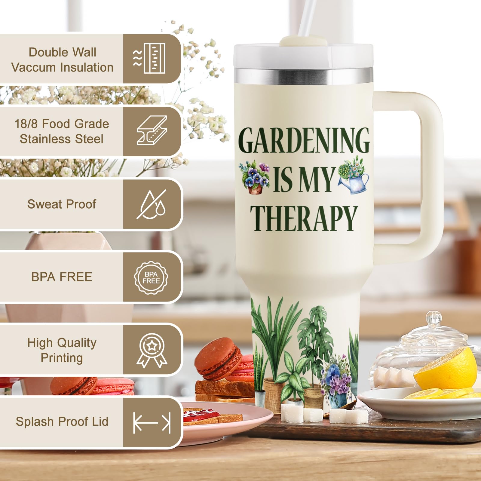 ROSTANTEN Christmas gift for mom and plant lady gardeners, stylish and practical.