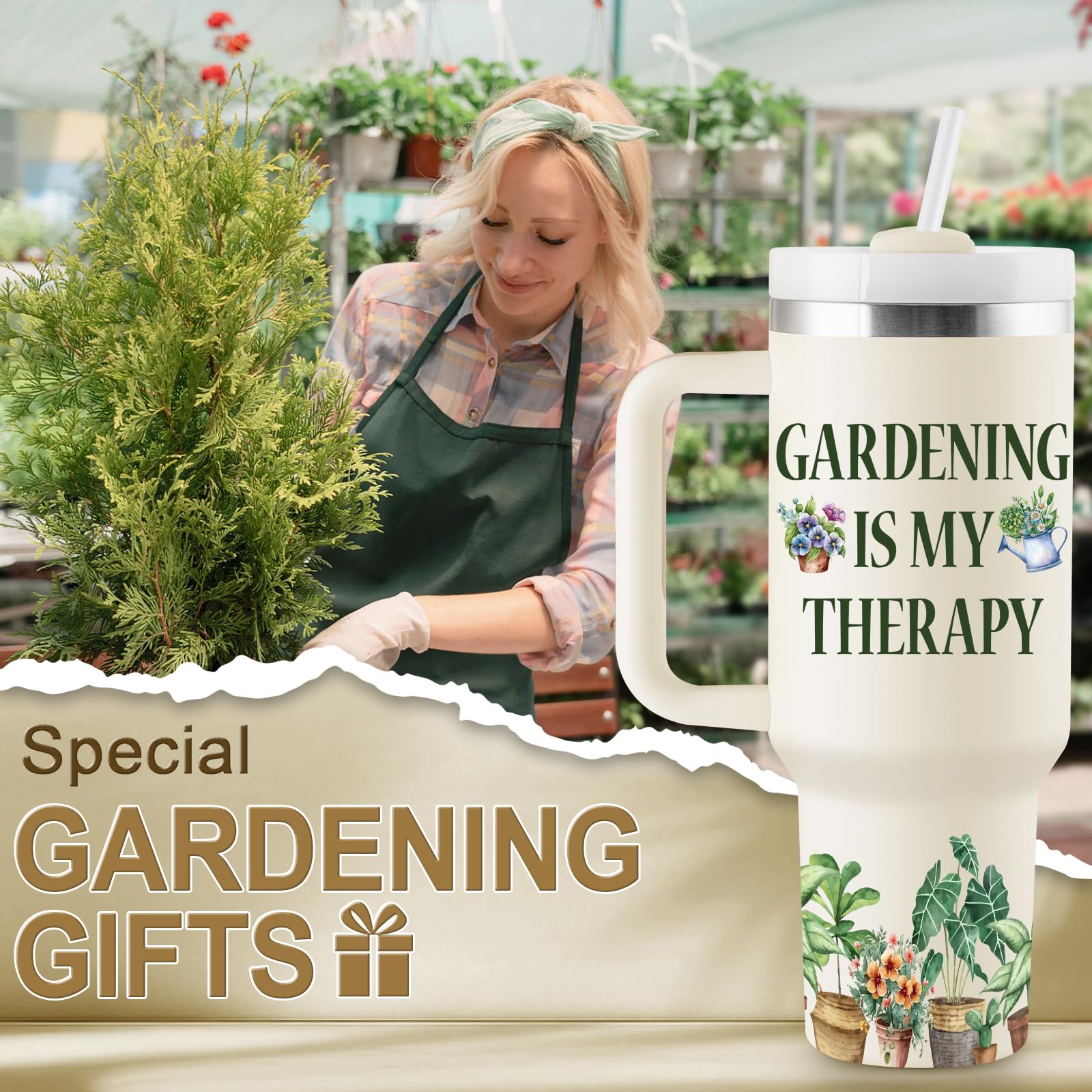 ROSTANTEN garden gift for women featuring plant-loving design, ideal for birthdays and holidays.