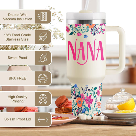 ROSTANTEN Nana Gifts pattern close-up showing colorful design details