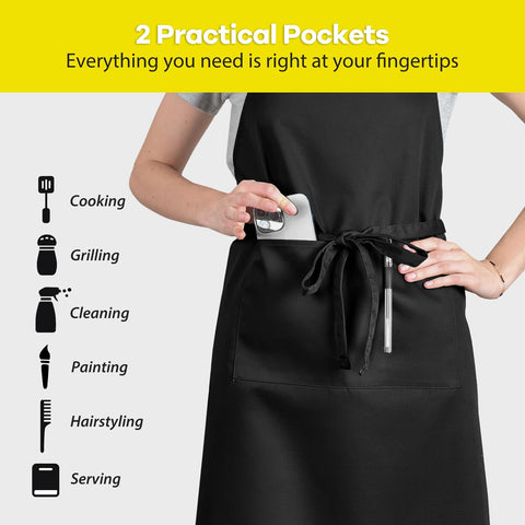 ROTANET water and oil-resistant coating shields clothing from splashes.