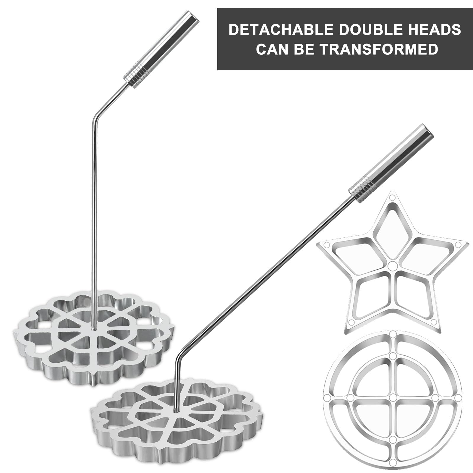 Rotel lifting tool used to dip and lift rosette irons from hot oil.