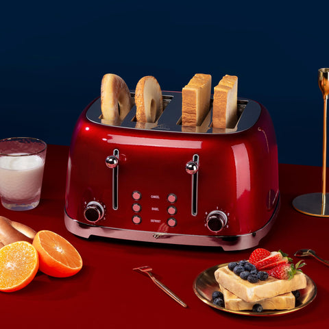 Roter Mond high-power 1650W toast performance across slices