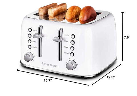 Roter Mond dual-control panels enable independent toasting for two people.