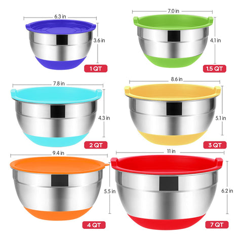 Rottay 4QT center-lid fits detachable graters for quick on-hand prep.