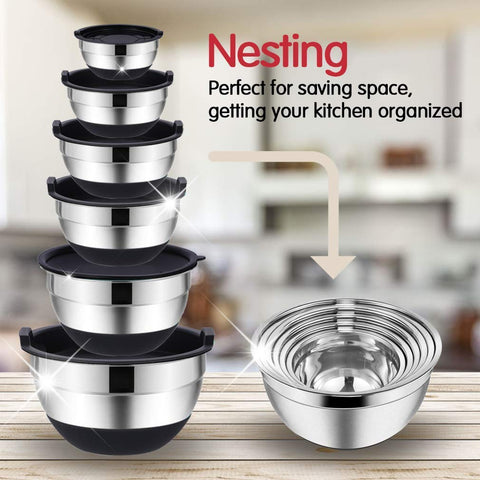 Rottay nesting design saves cabinet space