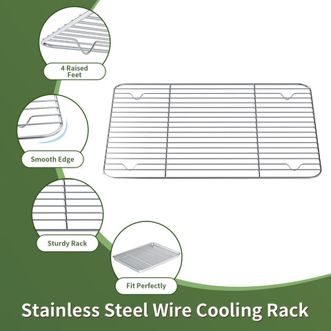 Rottay wire rack cooling architecture keeps foods elevated for faster, even cooling.