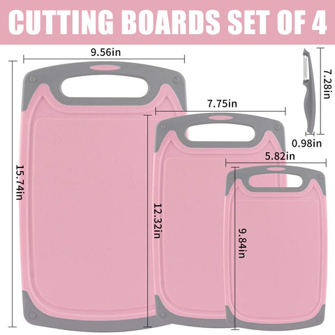 ROTTOGOON cutting boards showing non-slip feet on a counter surface.