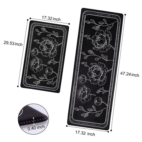 ROTTOGOON non-slip backing provides stable footing on wood or tile floors
