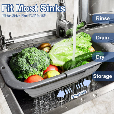 ROTTOGOON versatile for washing produce, thawing foods, and counter drying