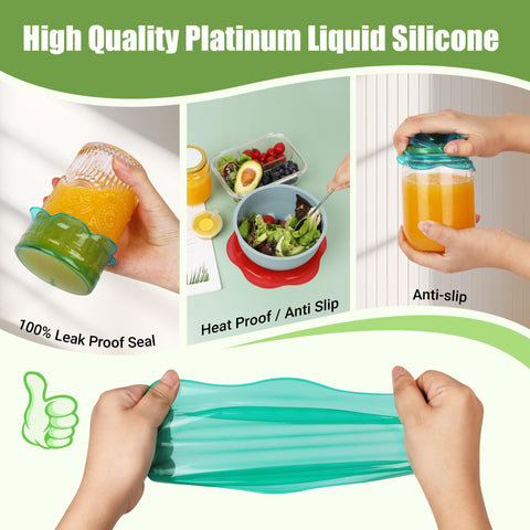 RottoGoon microwave-safe lid is heat resistant for quick heating.