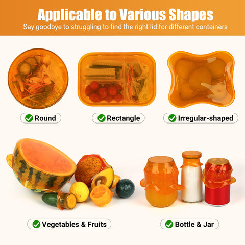 ROTTOGOON lids on cups and jars keep snacks fresh and odors contained