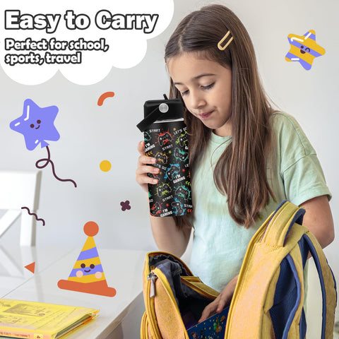 Carrying handle on lid makes transport simple for travel.