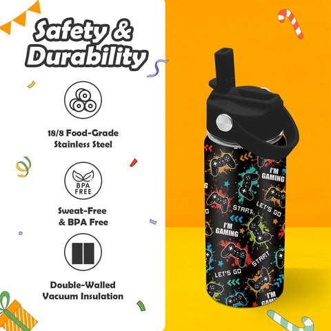 Leak-proof seal ensures spill-free hydration in backpack or car.