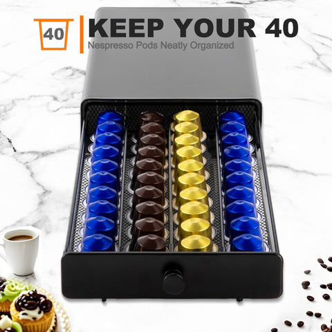 Rowise durable interior pillar supports the coffee machine.