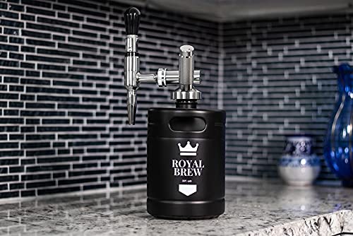 Royal Brew compact dimensions fit most fridges for easy chilling