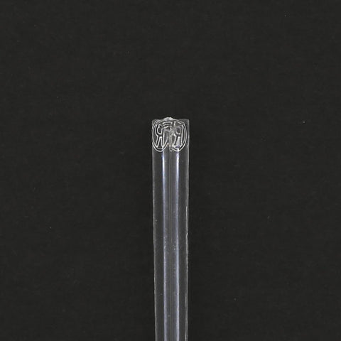 Royal Clear Prism Pick 4-inch ideal for spearing fruit and cheese bites.