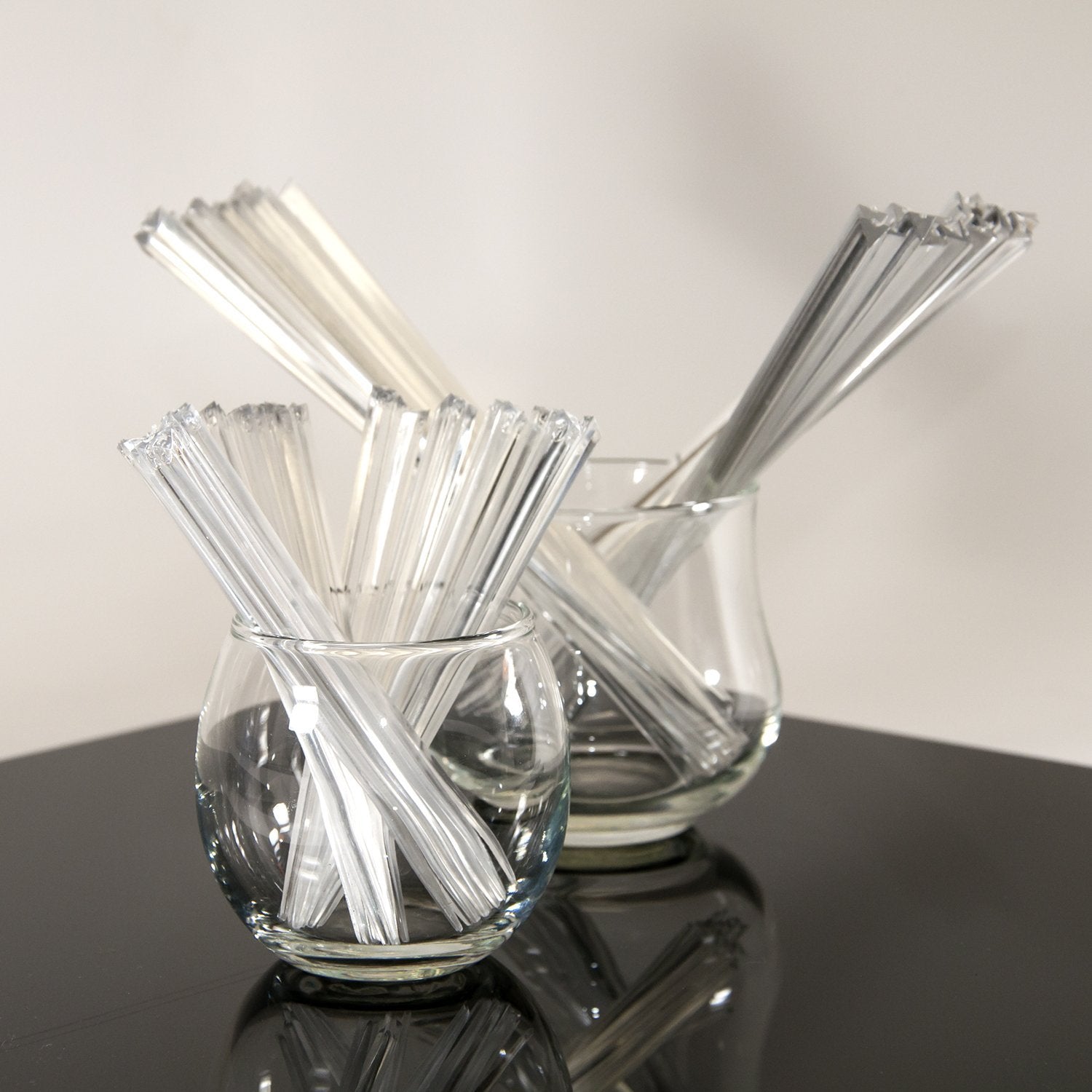 Royal Clear Prism Pick 4-inch convenient for fast cleanup after events.